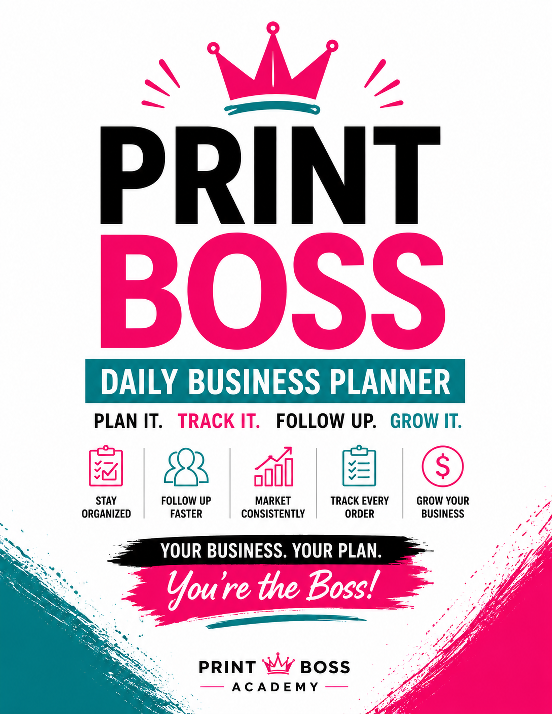 A to Z Print Boss Success Binder